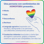Diferencia entre homofobia y heterosexismo