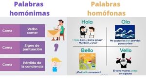 Diferencia entre homófonos y homónimos - PEDIAEXPERTOS
