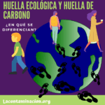 Diferencia entre huella ecológica y huella de carbono