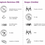 Diferencia entre infección fúngica y bacteriana