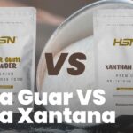 Diferencia entre la goma guar y la goma xantana