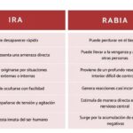 Diferencia entre la ira y la rabia