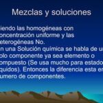 Diferencia entre mezcla y solución