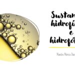 Diferencia entre moléculas hidrófobas e hidrófilas