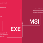 Diferencia entre msi y exe