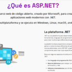 Diferencia entre .NET y ASP.NET Tecnología