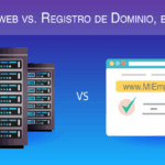 Diferencia entre registro de dominio y alojamiento web
