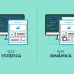 Diferencia entre un sitio web estático y uno dinámico