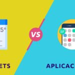 Diferencia entre un widget y una aplicación