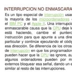 Diferencia entre una interrupción enmascarable y una no enmascarable