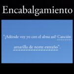 ¿Por qué se utiliza el encabalgamiento?