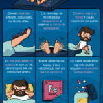 ¿Qué causa el síndrome de piernas inquietas por la noche?