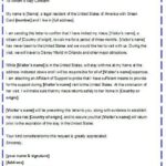 Carta de invitación de muestra para visa de turista