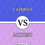 Diferencia entre acuoso y líquido Ciencia