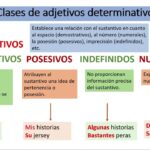 Diferencia entre adjetivo y determinante Idiomas
