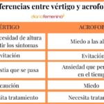Diferencia entre agorafobia y acrofobia General