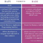 Diferencia entre BAPI y BADI