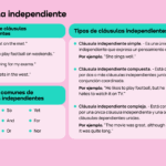 Diferencia entre cláusula dependiente e independiente