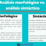 Diferencia entre el análisis sintáctico y el análisis semántico