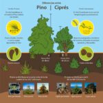 Diferencia entre el ciprés y el pino