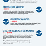Diferencia entre el citrato de magnesio y el glicinato de magnesio