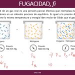 Diferencia entre el coeficiente de actividad y el coeficiente de fugacidad