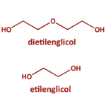 Diferencia entre etilenglicol y dietilenglicol
