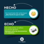 Diferencia entre hecho de y hecho desde