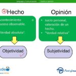 Diferencia entre hecho y opinión