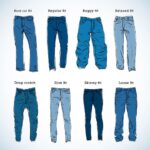 Diferencia entre jeans y pantalones