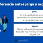 Diferencia entre jerga y argot