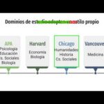 Diferencia entre las referencias de Chicago y Harvard
