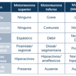 Diferencia entre neurona motora superior e inferior
