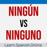 Diferencia entre no y ninguno