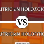 Diferencia entre nutrición holozoica y holofítica