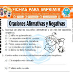 Diferencia entre oraciones afirmativas y asertivas