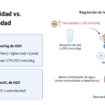 Diferencia entre osmolaridad y osmolalidad