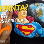 Diferencia entre pintura acrílica y pintura para tela