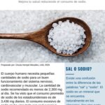 Diferencia entre sal y sodio