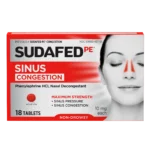 Diferencia entre Sudafed y Sudafed PE