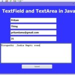 Diferencia entre TextField y TextArea en Java