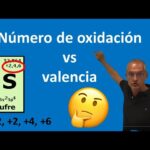 Diferencia entre valencia y estado de oxidación