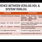 Diferencia entre Verilog y SystemVerilog