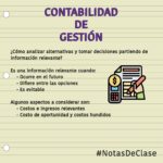 ¿Qué es la contabilidad de gestión?
