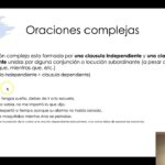 ¿Qué es una oración compuesta-compleja?