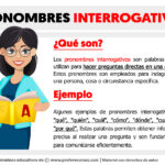 ¿Qué son los pronombres interrogativos?