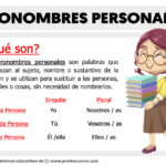 ¿Qué son los pronombres personales?