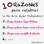 Razones para celebrar el Día Internacional de la Mujer