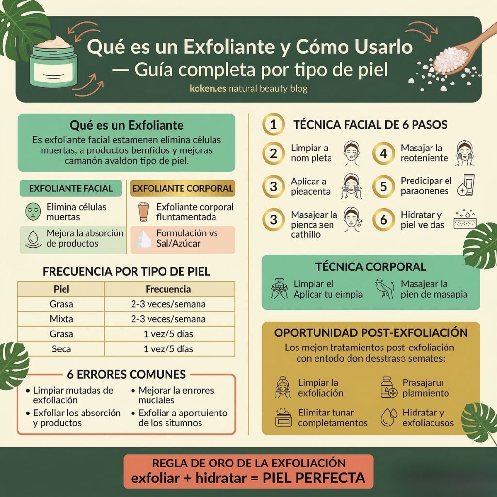 Diferencia entre un exfoliante y un limpiador